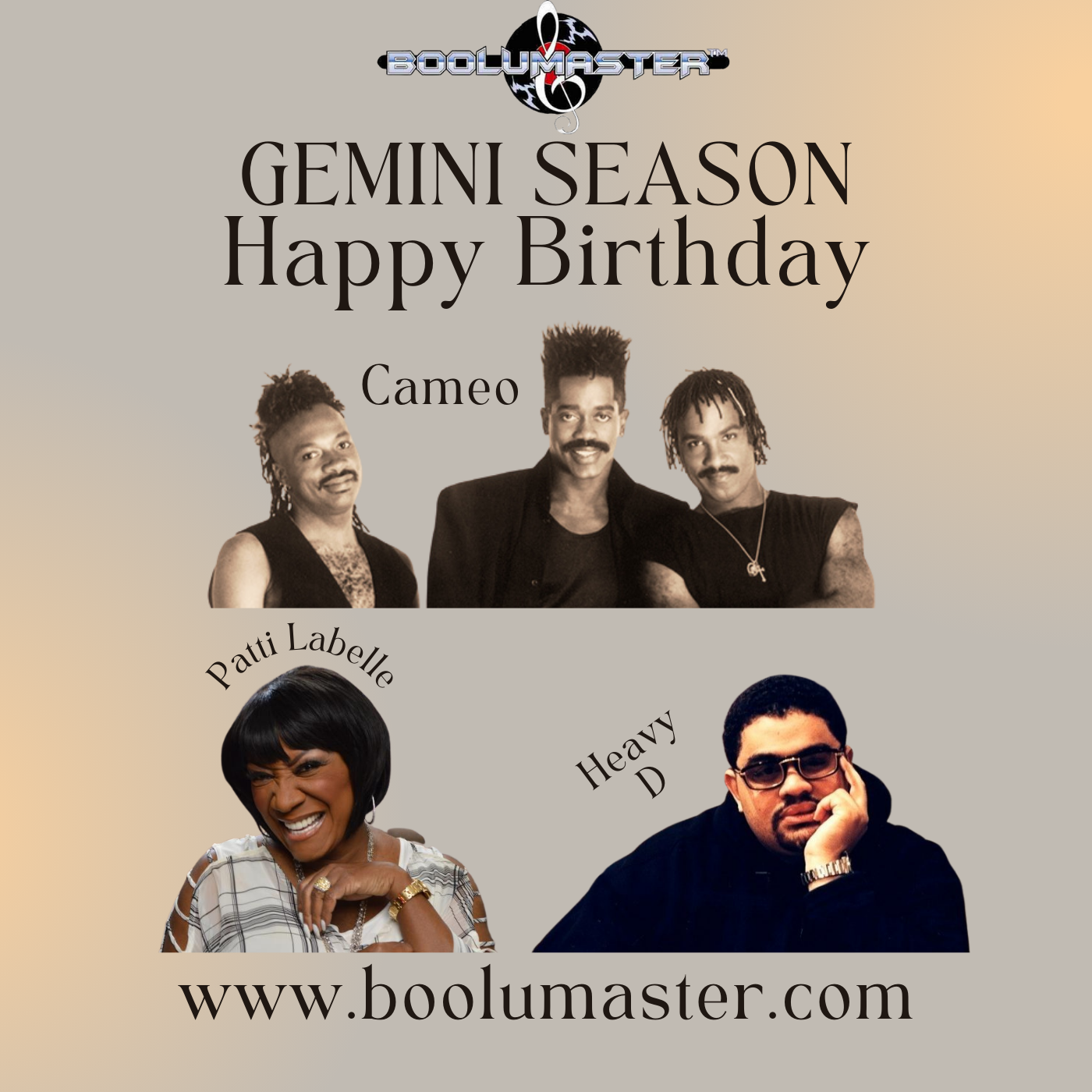 Cameo Larry Blackmon Birthday Tribute Mix - Boolumaster